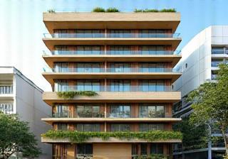 新宿の集合住宅外観