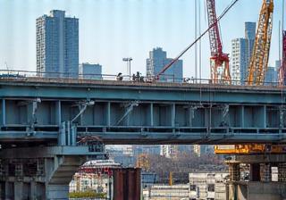 橋梁建設現場